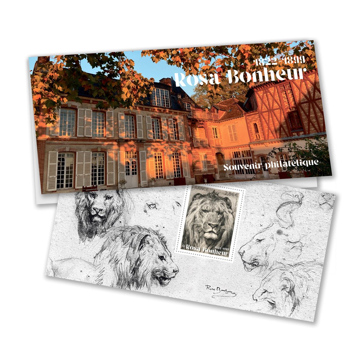 PhilatelyTimes's tweet photo. #FrancePost will issue a Lion Stamp to celebrate bicentenary of birth of Rosa Bonheur (1822-1899) - a French Artist.
#LaPoste #Stamps #AnimalsOnStamps #Philately https://t.co/gP2QVRC4Xd