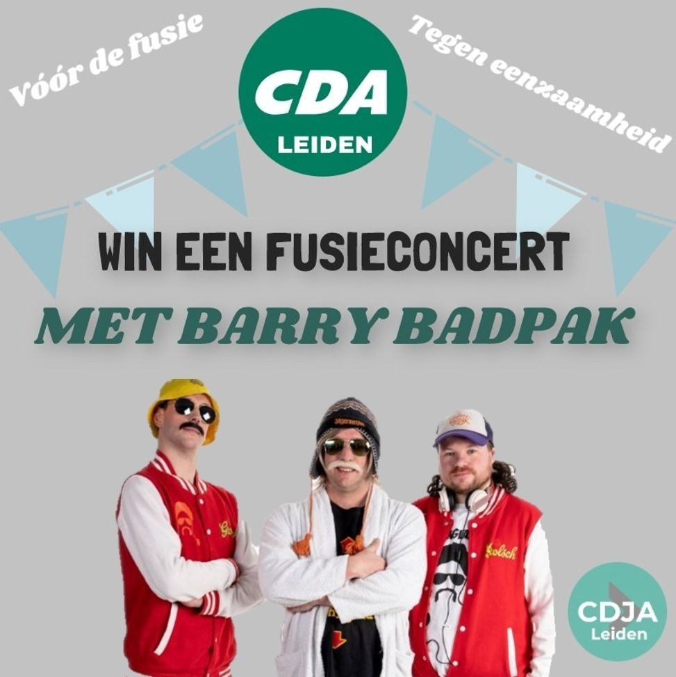 CDJALeiden's tweet photo. KOMT BARRY BADPAK NAAR JOUW FUSIE?

Winactie! Steeds meer studentenhuizen worden zonder fusie gebouwd. Het CDA wil juist meer ipv minder fusies. 

Hoe doe je mee? 
1. Like deze Instagram post: https://t.co/G8WCwzm2CW
2. Deel deze post in je Instagram story
3. Tag je huisgenoten https://t.co/siG4Zs3HbJ
