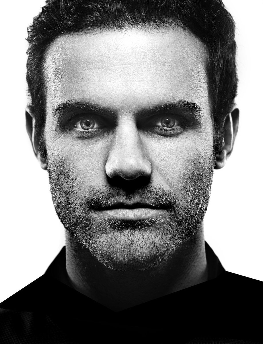 COMPOSITION IN BLACK &amp; WHITE &amp; RED. My shot of Man Utd's Juan Mata, taken a few seasons (and managers) ago. Agency: <a href="/TBWAMCR/">TBWA\MCR</a> | AD: Jason Chadwick