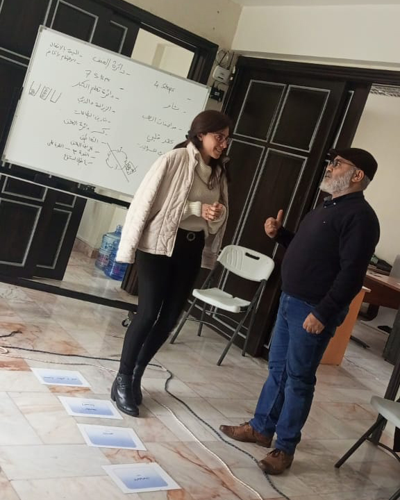 InsanLebanon's tweet photo. Second session of the in-house training on Nonviolent Communication.
الجلسة الثانية من التدريب لفريق العمل عن التواصل اللا عنفي
#NVC #nonviolentcommunication #communication #insanlebanon #insanassociation https://t.co/Crr0CbmRPk