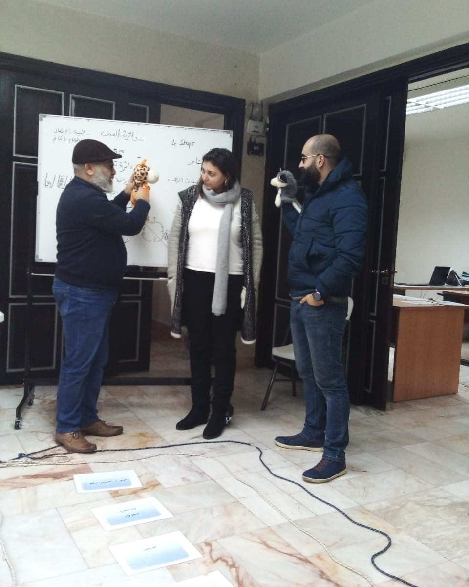 InsanLebanon's tweet photo. Second session of the in-house training on Nonviolent Communication.
الجلسة الثانية من التدريب لفريق العمل عن التواصل اللا عنفي
#NVC #nonviolentcommunication #communication #insanlebanon #insanassociation https://t.co/Crr0CbmRPk