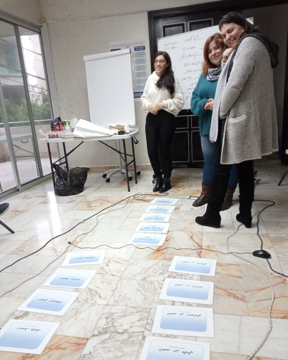 InsanLebanon's tweet photo. Second session of the in-house training on Nonviolent Communication.
الجلسة الثانية من التدريب لفريق العمل عن التواصل اللا عنفي
#NVC #nonviolentcommunication #communication #insanlebanon #insanassociation https://t.co/Crr0CbmRPk