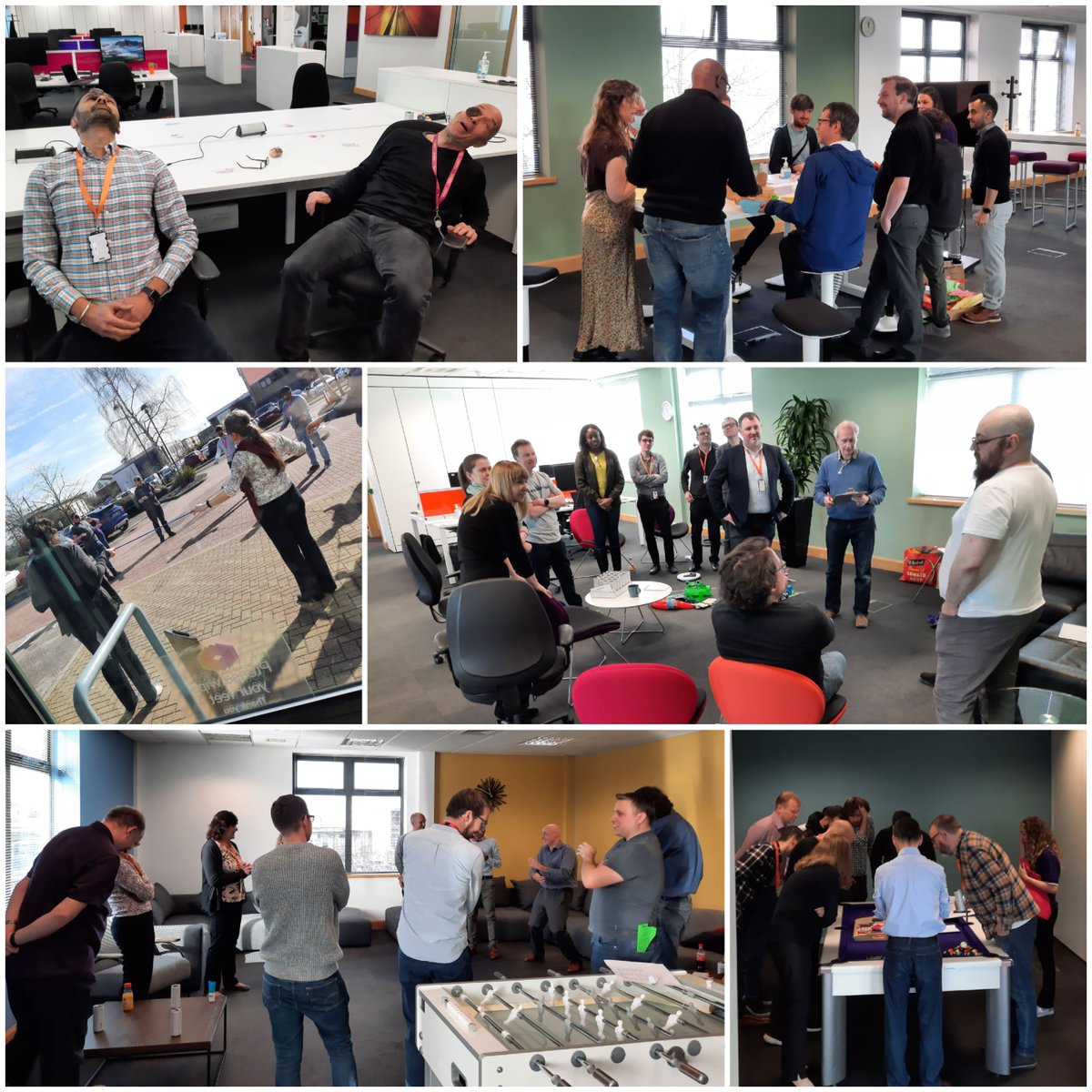 resonate_tech's tweet image. Team fun and games to kick off our return to the offices as we begin hybrid working! #TeamResonate