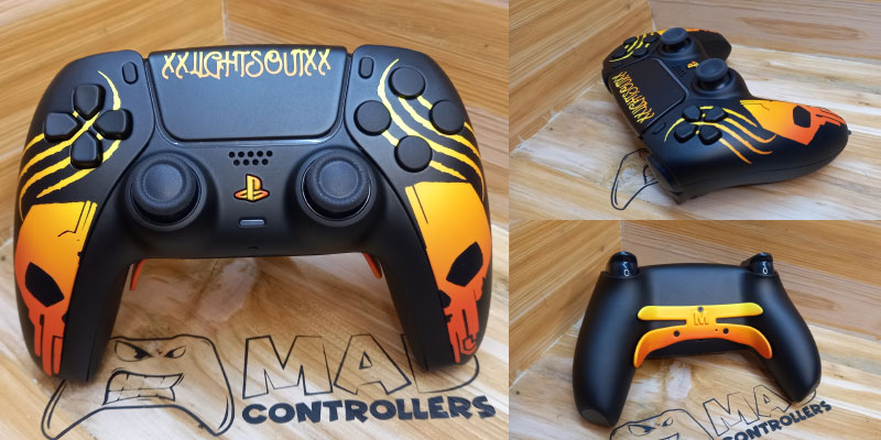 ControllersMad's tweet photo. PS5 MAD FPS Customized XXLIGHTSOUTXX 
Go show your support on his socials on: 
Twitch: https://t.co/Yl5JXZMw85
Twitter: @xxlightsoutx 

#madfps #ps5 #customization #controller https://t.co/K6D58zyBf7