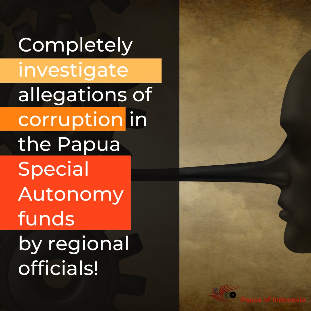 arreaga_nick's tweet photo. Corruptions in Papua can lead to bigger problems, good programs can be ruined because of it https://t.co/vwxCcDLab1