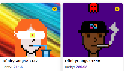 oha_ponchio's tweet image. 左のやつmintできた
#DfinityGangs