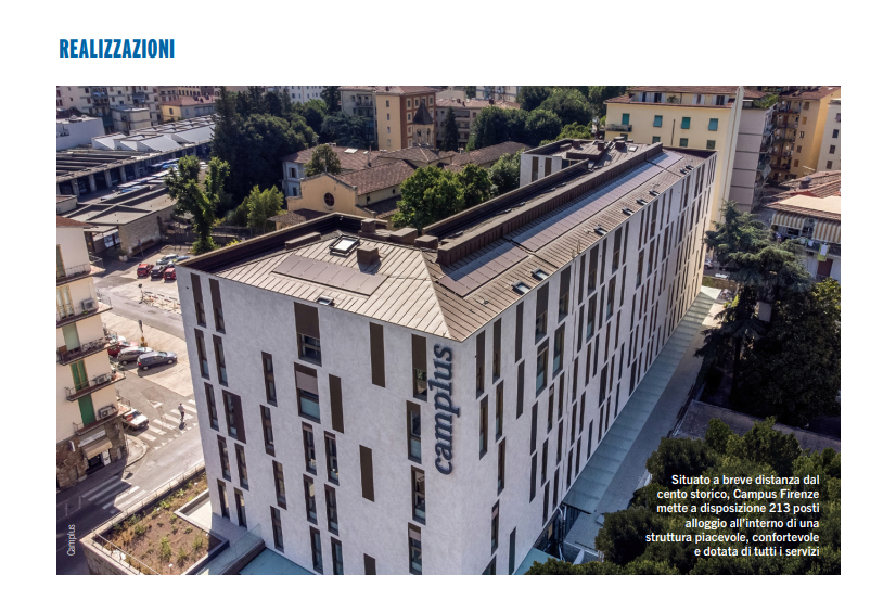 💡Un MIX TECNOLOGICO per l’ospitalità? Sulla Rivista #RCI un articolo dedicato al Camplus Firenze, un progetto a cui ha collaborato #polistudioaes