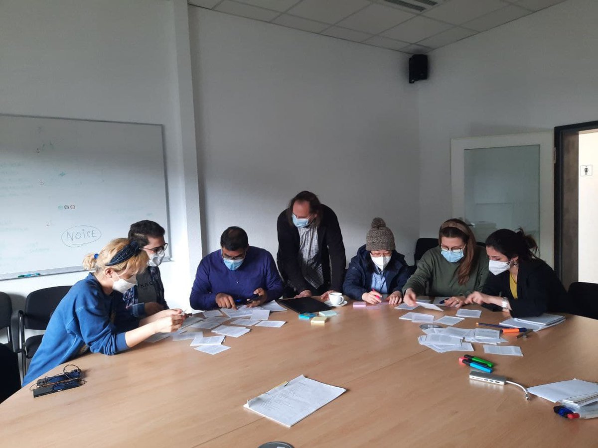 Our design sprint week with ESRs from FIT, Aalborg Uni and USIG was concluded on last Friday. 

Day 1:  Empathy Building
Day 2: Workshop with Open.INC about sensors &amp; data visualization
Day 3: Ideation &amp; Sketching
Day 4: Video Prototyping
Day 5: Concluding session