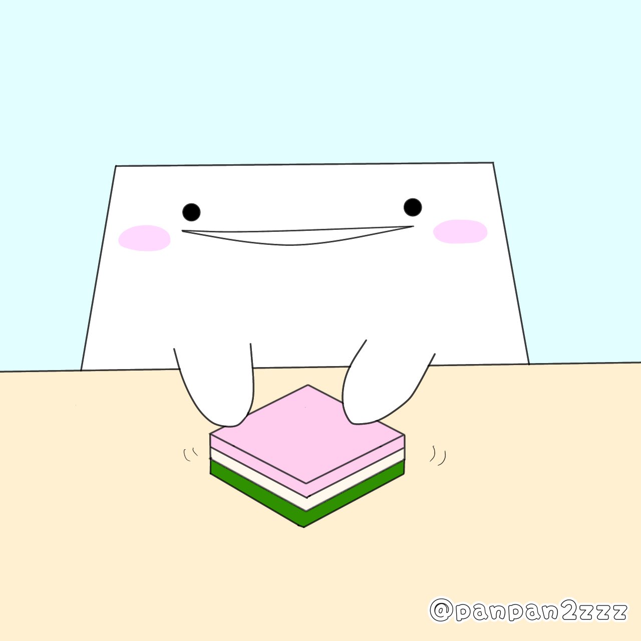 ぱんつーず 明日の準備をしているようです୧ ૭ イラスト ゆるいイラスト 明日は何の日でしょう 菱餅 準備 ぱんつーず T Co Xgjwsecx1p Twitter