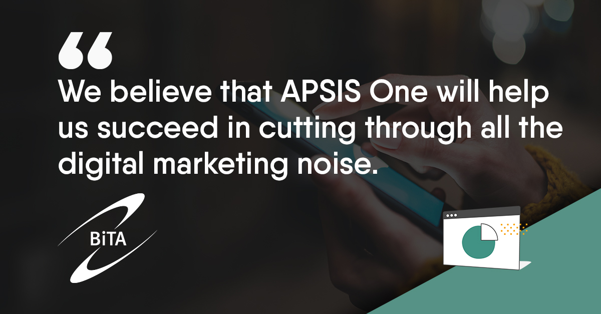 APSIS's tweet image. BiTA was looking for a platform that would boost their marketing efforts, as well as connect with their CRM system! Now their sales and marketing teams can work together in harmony. 

Learn more about APSIS One 👉 bit.ly/36X0mUn