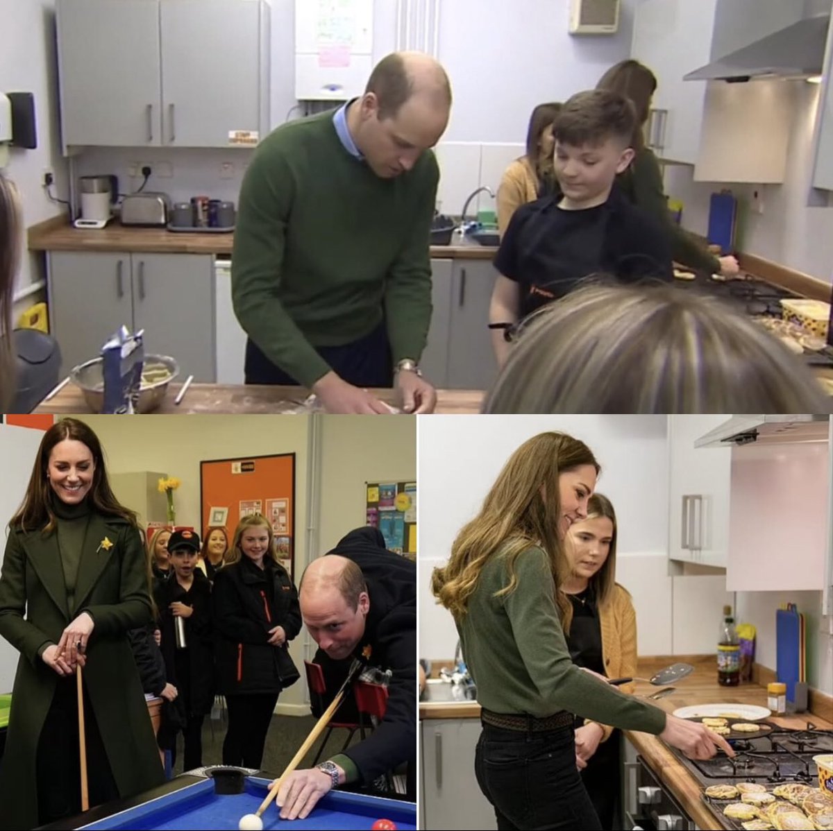 Abersychansch's tweet photo. It was lovely to see some of our pupils on the news last night. The Duke and Duchess paid a visit to the Hwb in Blaenavon to celebrate St David's day. Well done Thomas, Carys and Libby. https://t.co/npCsYkpuF6