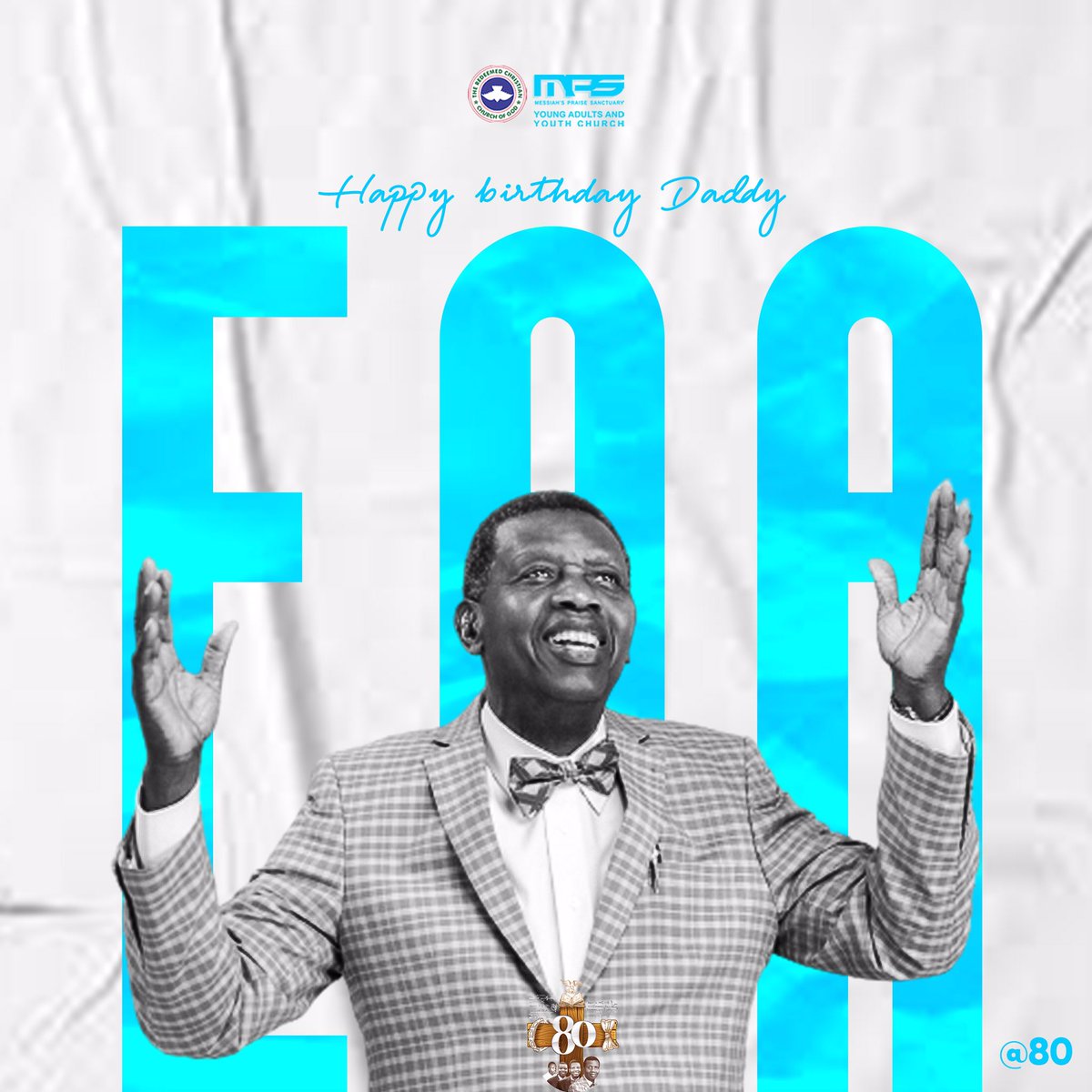 Oluwafunke78's tweet photo. Happy birthday Daddy, I got overflowing love 4 u #WorldEAADay #EAA80 continue 2 enjoy d grace of God. I celebrate GRACE https://t.co/wEX1Y81ws1