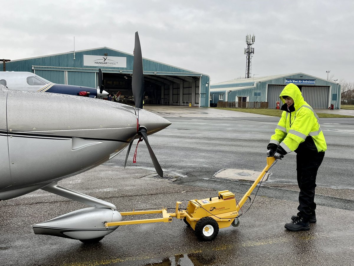 hangar3BLK's tweet photo. We are pleased to introduce you to the newest member of the Hangar 3 team, Rocco, he is currently doing his PPL with Westair and is now using his aviation passion with us and becoming a great asset to our team, look out for Rocco on the ramp in the coming days #hangar3 https://t.co/64WZ1LluS0