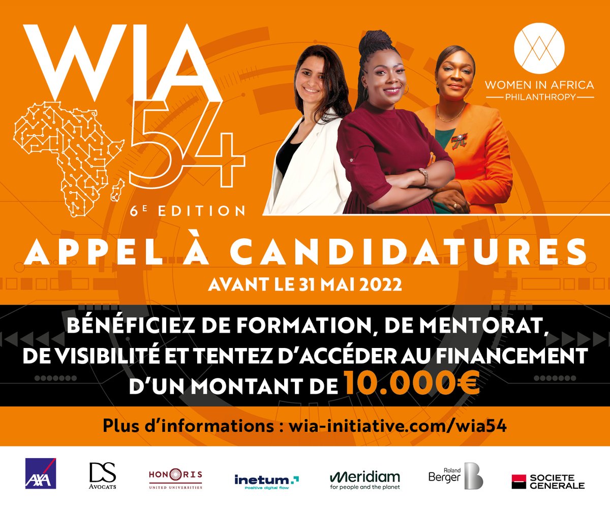 Women in Africa lance la 6ème édition du Programme WIA 54, dédié aux entrepreneuses africaines

africamutandi.com/women-in-afric…