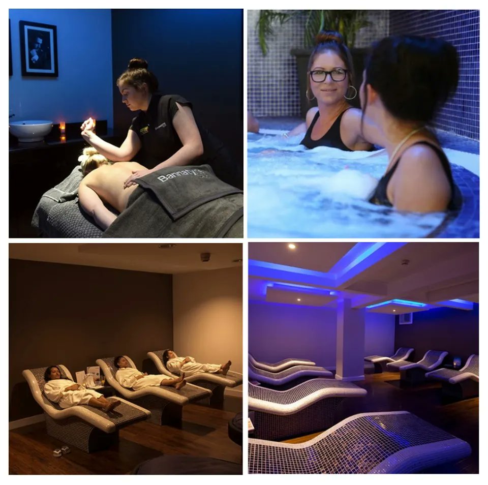 Bannatyne Spa Day Package with 3 treatments,  > bit.ly/3lB8LRC
Crewe, Manchester, Blackpool, Carlisle
For 1 person  £39.99 instead of  £94 
For 2 people  £79 instead of  £188