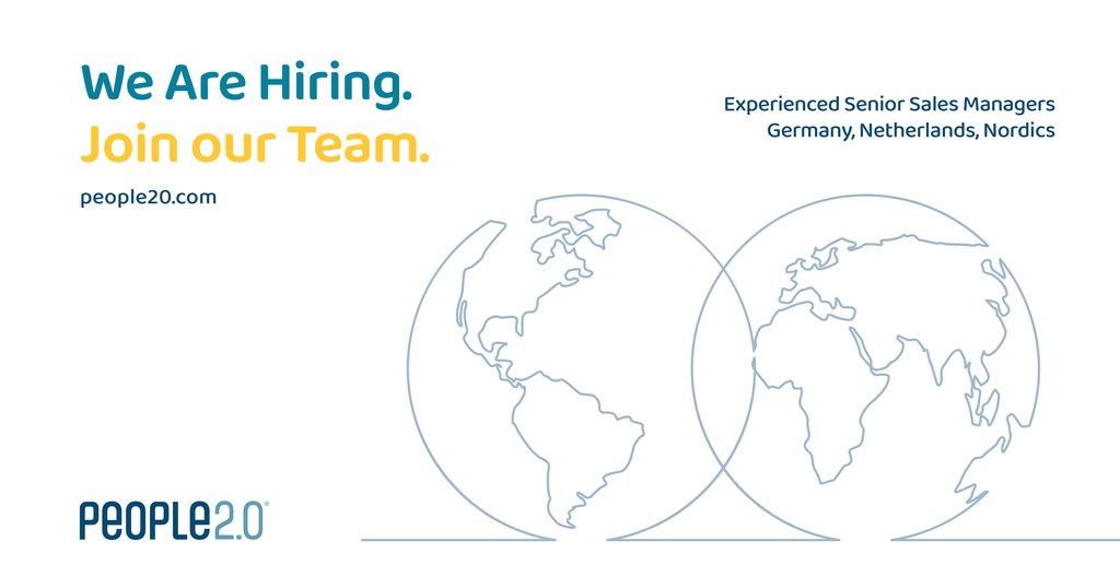 Openstaande #vacatures. Ken je iemand die wellicht geïnteresseerd is? We hebben mogelijkheden voor een ervaren Senior Sales Manager in ons EMEA-team bij People2.0…
lnkd.in/g7F5xsCa #careeropportunities