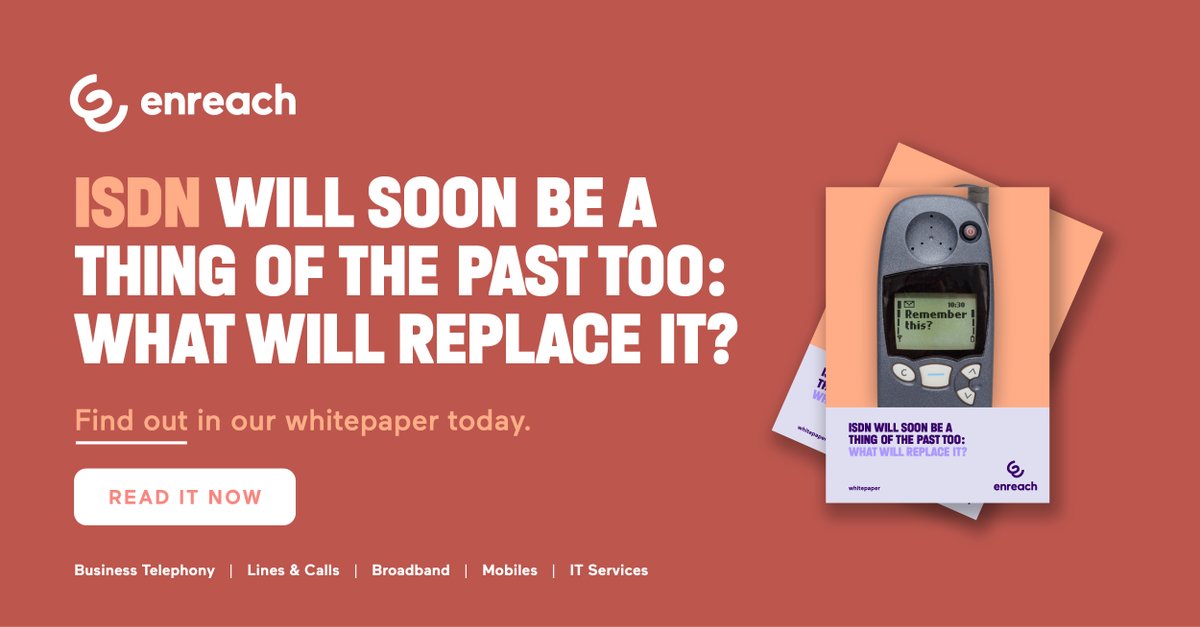 LtdPace's tweet photo. ISDN phone lines will soon be a thing of the past but, what will replace them? Find out your options: https://t.co/D4813y7sSp #isdn #voip #telecoms https://t.co/W8j6kTxd7S