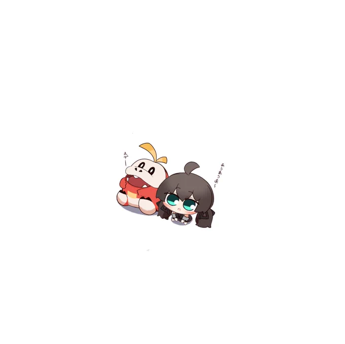 ホゲホゲー アウアウアー🏮
#祭絵 https://t.co/xQcWOpXis2 