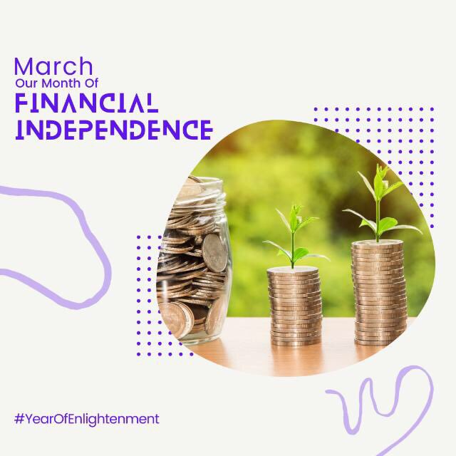gcf_worldwide's tweet photo. Prov 13:11 Dishonest money dwindles away, but whoever gathers money little by little makes it grow.
Welcome to MARCH, Our Month of Financial Independence.
#YearOfEnlightenment
#FinancialIndependence
#ThisIsGCF https://t.co/dg07fWWgUM