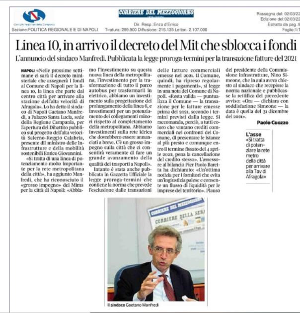 Era una questione di principio e di giustizia! Troppe categorie che durante la fase più critica del #COVID19  hanno, di fatto, sostituito il Comune di #Napoli  nell'offerta di servizi essenziali. BRAVO SINDACO! QUESTA È BUONA POLITICA! #andiamoavanti