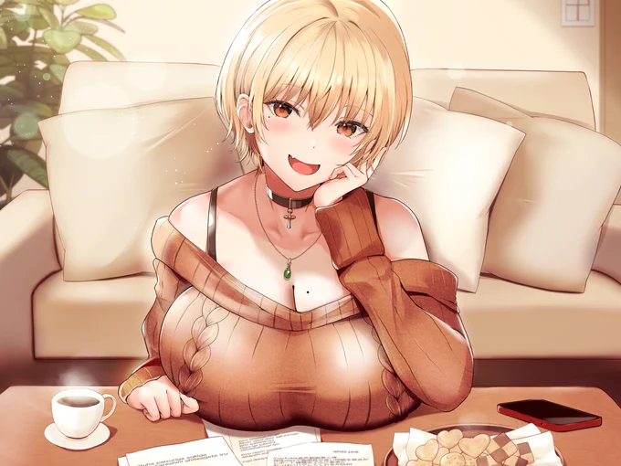 サークルWaP(ホワイトピンク)様から公開されました無料ASMR音声動画『母性Maxな大学生彼女による、レポート課題を終えたキミへのご褒美ハグ♡』のジャケットイラストを担当させて頂きました
デカパイ彼女に優しく癒してもらえる作品ですのでぜひご視聴下さい!
【Youtube】https://t.co/YR0Tr0adk5 