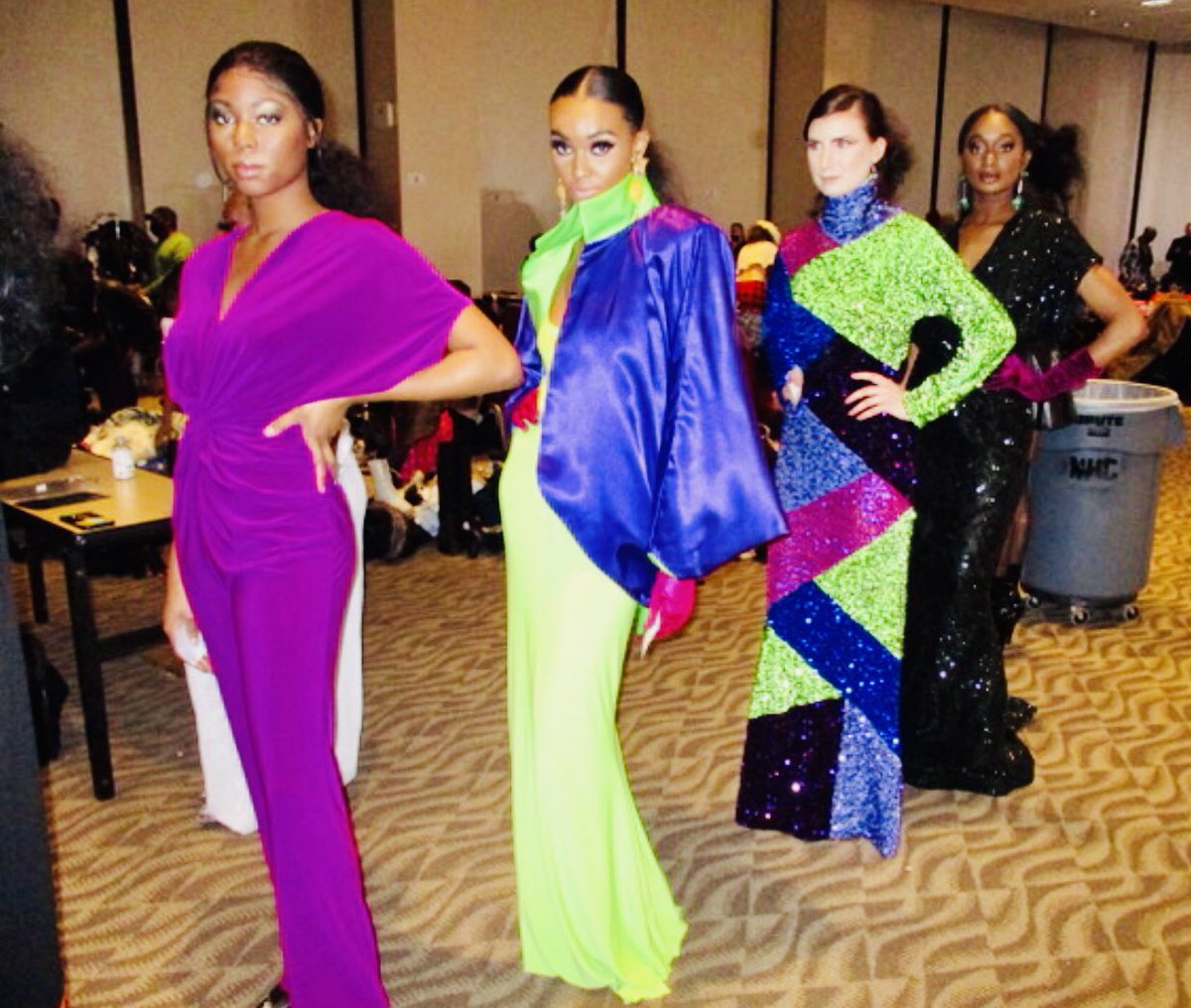 SaysRsvp's tweet photo. behind the scenes 4 designer Douglas Says at #dcfashionweek https://t.co/2pPwYFzAEK