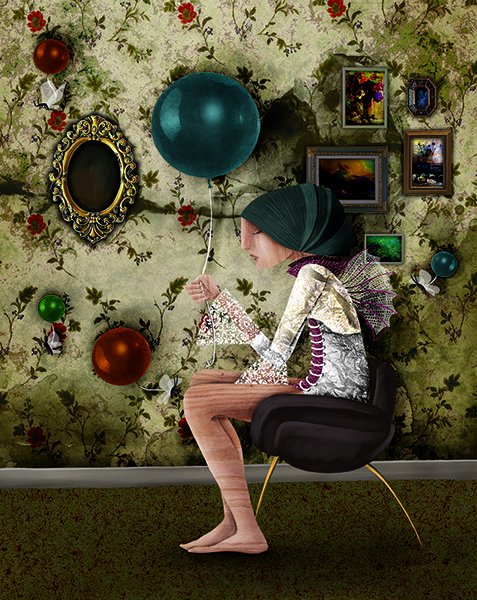 March Genie by Yang Jing. Entrust all troubles and fears to God and sleep with peace and love. Hope the happiness of life will be everywhere in the dream of this Ukrainian girl. Get over it, so you will happy.🌞 Let's spend March gently and firmly💪🏻 #NFTCollection #NFTCommunity