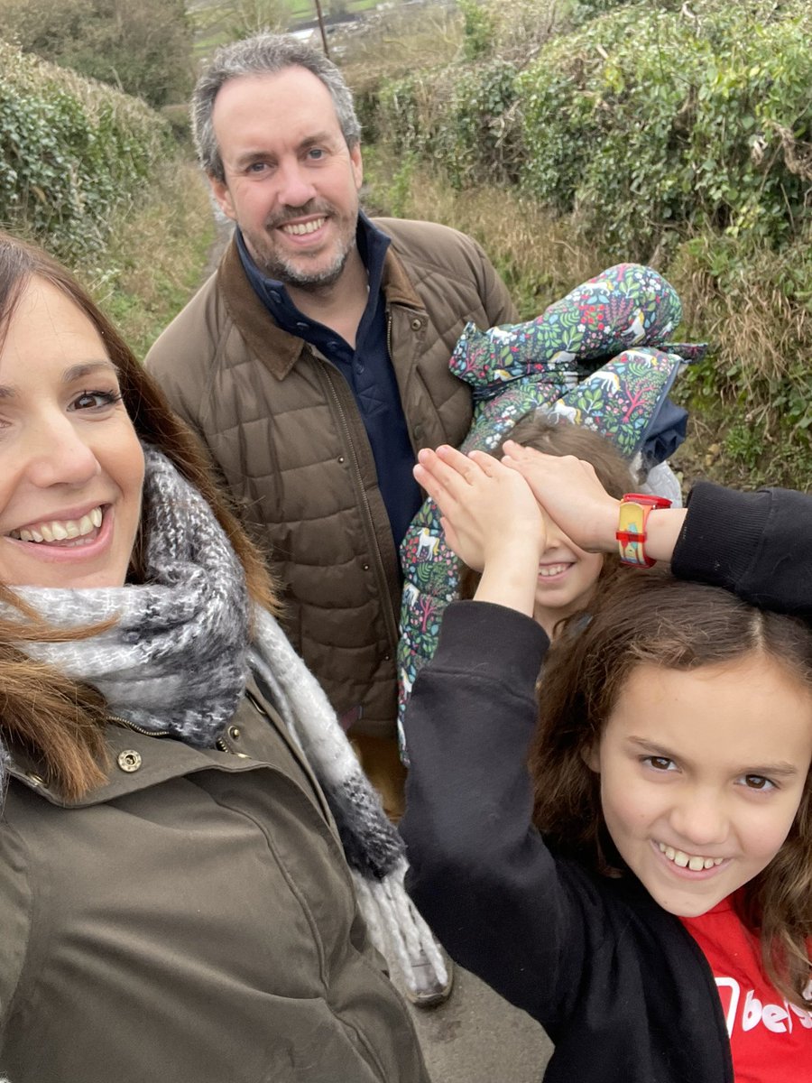 SarahWhiteRWK's tweet photo. A little late but @LucyN0rton and I have finally completed the 28 miles for @BrainTumourSupp #move28miles #braintumor #togetherwearestronger. My final effort was a walk to the top of Kelston roundhill! I bribed my family to join with the promise of a stop at @BathSoftCheese https://t.co/RIc7We6Vlr