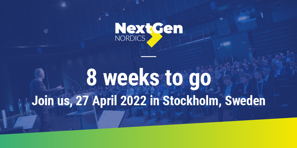 Finextra's tweet image. There are just 8 weeks to go before we open our doors again for #NextGenNordics 2022, our first in-person event in two years. For more information on the event, and to register, please click here - nextgennordics.com
#P27 #payments #BNPL #liquiditymanagement #CBDCs #ESG
