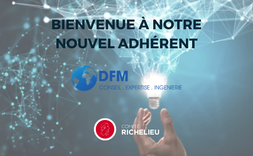 🔊 Nous sommes ravis d'accueillir DFM Europe au sein de l'écosystème du Comité Richelieu.

💡 C'est une #PME qui propose des activités et des services en #développement logiciel, #ingénierie scientifique et informatique en basant ses développements sur l'innovation et la R&amp;D.
