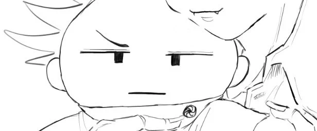 帰ったら続き描く✍️ 
