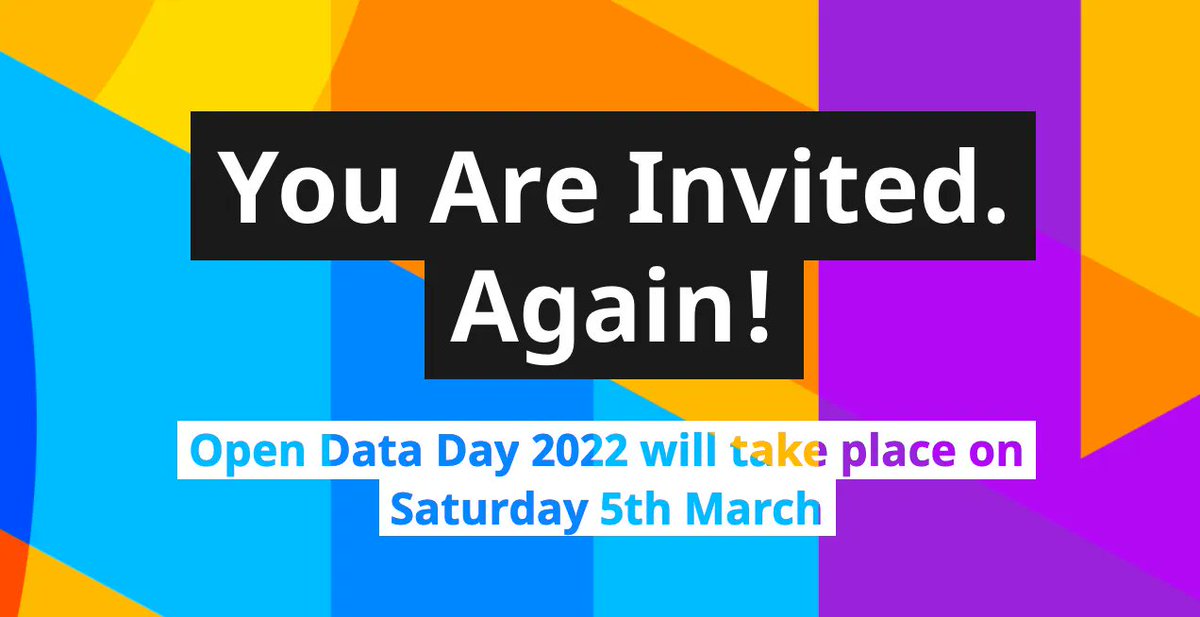 ContactPARIS21's tweet photo. ๐งต Join #OpenDataDay2022 to learn more about the benefits of #OpenData & to jointly encourage the adoption of open data policies in government, business and civil society!
Browse the event programme & discover the latest initiatives here: https://t.co/ZTOKXc11q7
#DataKnowledge https://t.co/oIxZK1YmOm