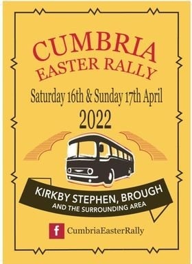 Cumbria Easter Rally returns this Easter - Saturday 16 and Sunday 17 April. orlo.uk/31LcC