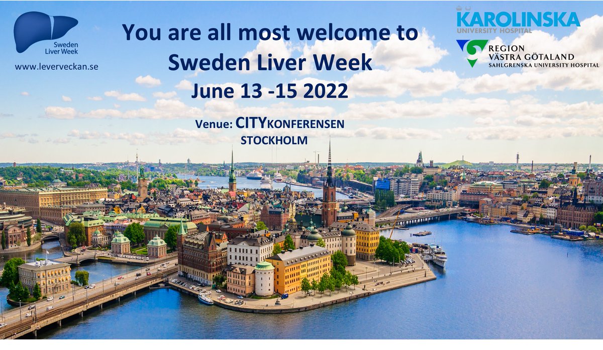 Check out our program for Sweden Liver Week at liverweek.se