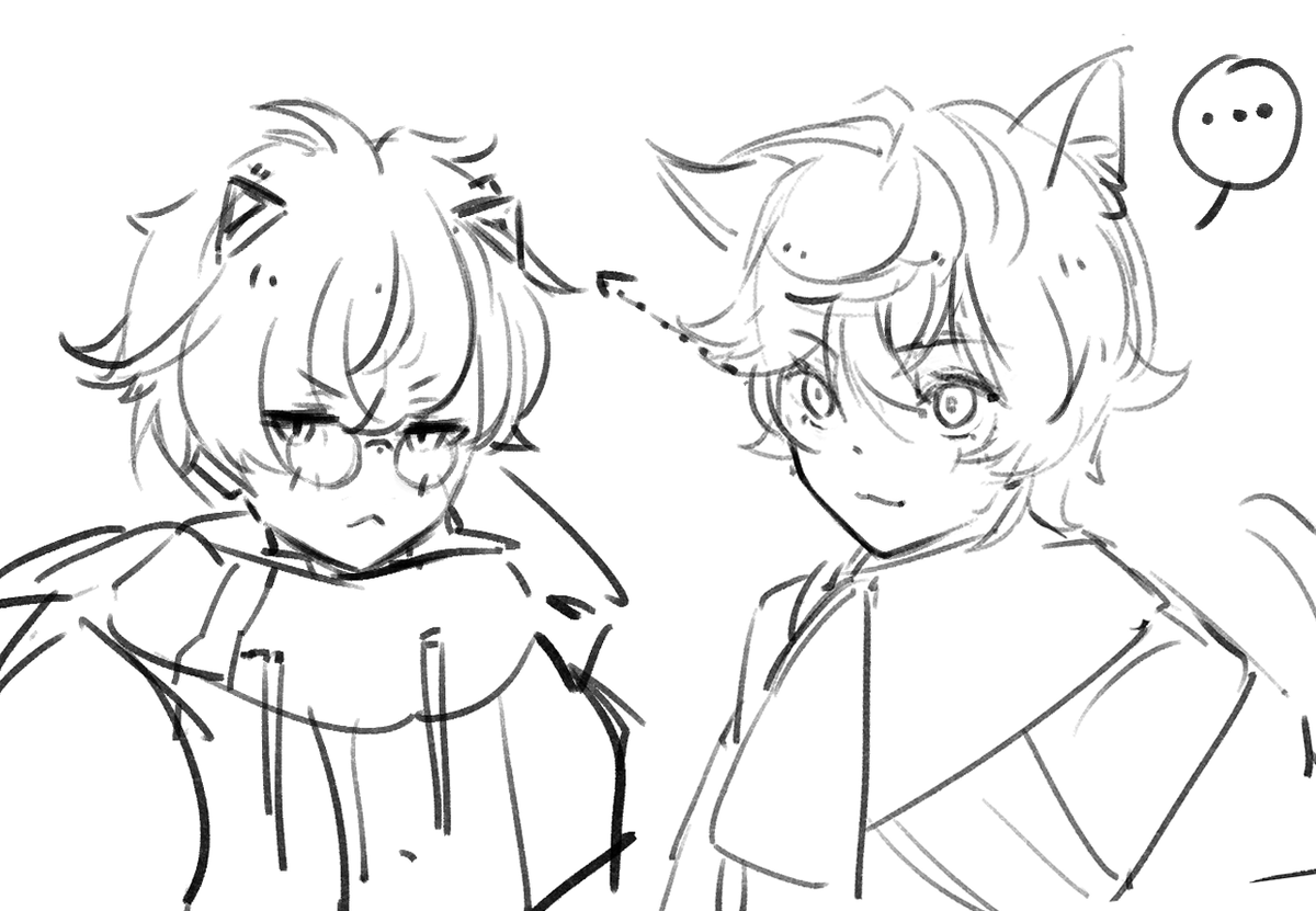 alban and axia both give me cat vibes 