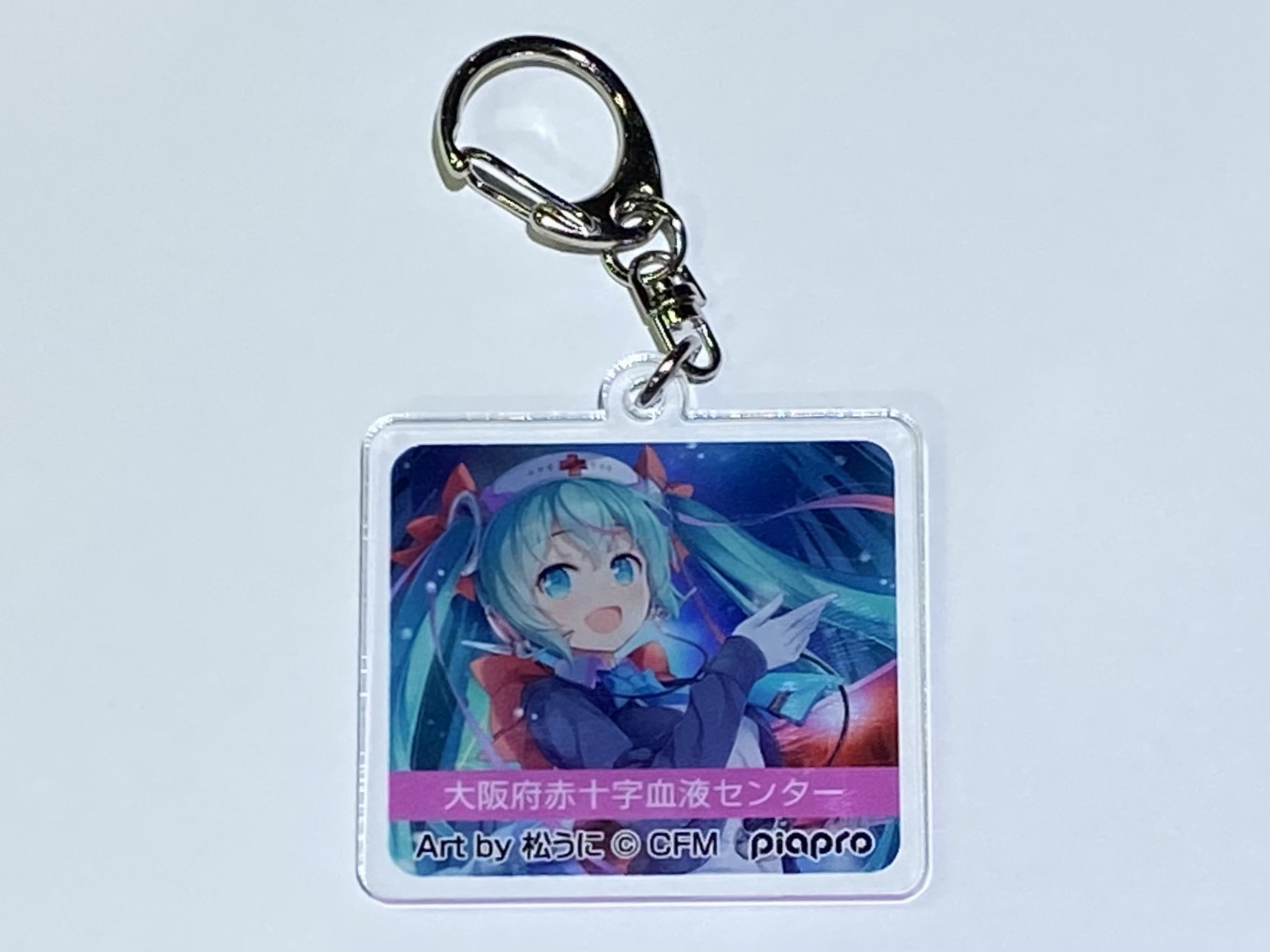 新品】初音ミク 大阪 献血 缶バッジ スクエア缶バッジ 限定
