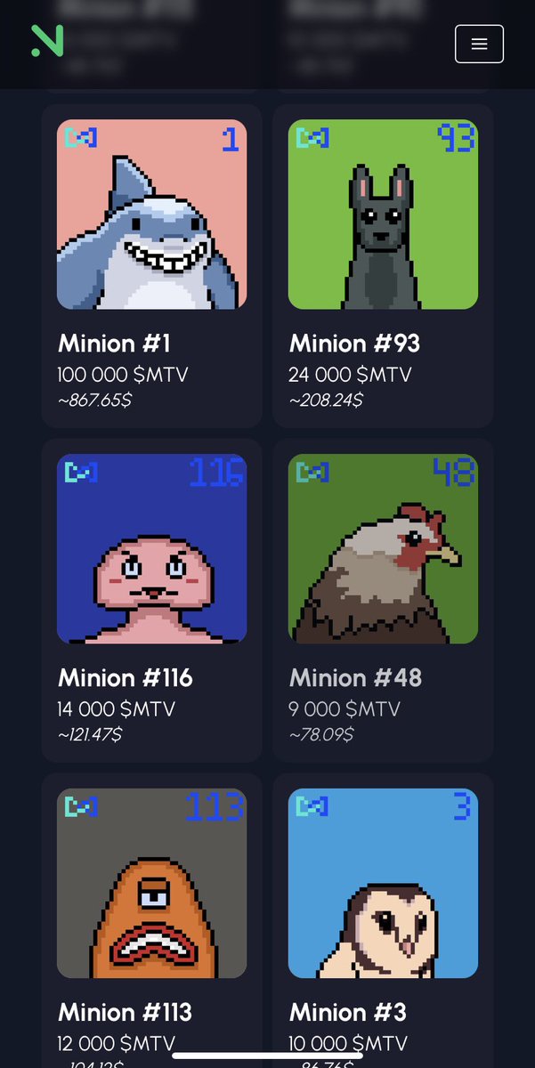 MultiVacMinions's tweet photo. Sales functionality is fully up and running now on @NeftiArt  😁🔥            #NFT #MTV #MultiVac #Minions https://t.co/8seLV1d0Gp