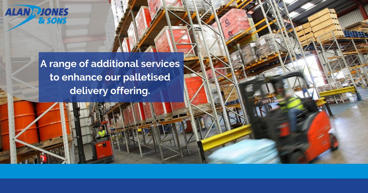 To complement our palletised delivery service, we offer plenty of additional services to make your experience with us a great one. Read more: zcu.io/qI1N