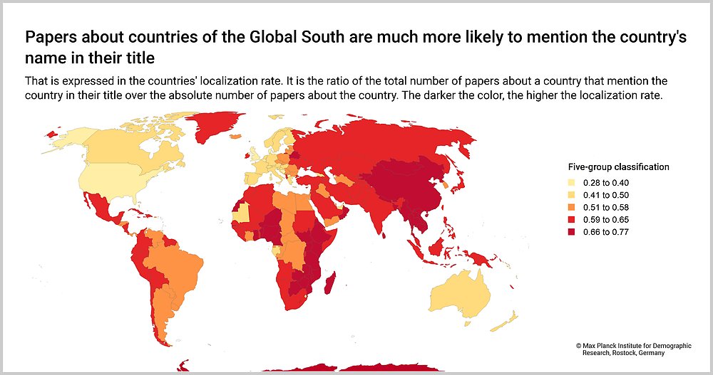 Do you see the need to name the country you study in your paper's title? The answer may well depend on whether you're located/study the Global North (less likely) or South (more likely). Our <a href="/PNASNews/">PNASNews</a> w/@andres9886 <a href="/MPIDRnews/">MPIDR</a> explains why this matters 🔗: pnas.org/doi/abs/10.107…