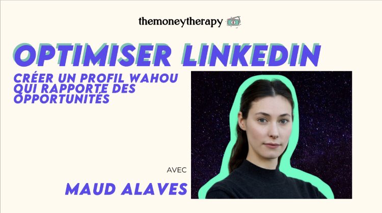 📅 16/03 à 19h30
« Optimiser LinkedIn »

Fonctionnalités, engager la conversation, générer du trafic ou de la conversion ? 1st step : créer un profil parfait pour convaincre. C'est ce que vous allez apprendre, entre autres, avec Maud lors de cet atelier👇

equallywork.com/the-money-ther…