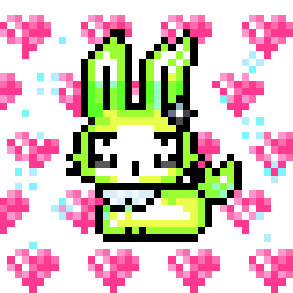 ESMA_NFT's tweet photo. Who are you in love with little one?💘🐰 #nft #nftart #art #collectible #opensea #polygon https://t.co/DRzcQOZWo3