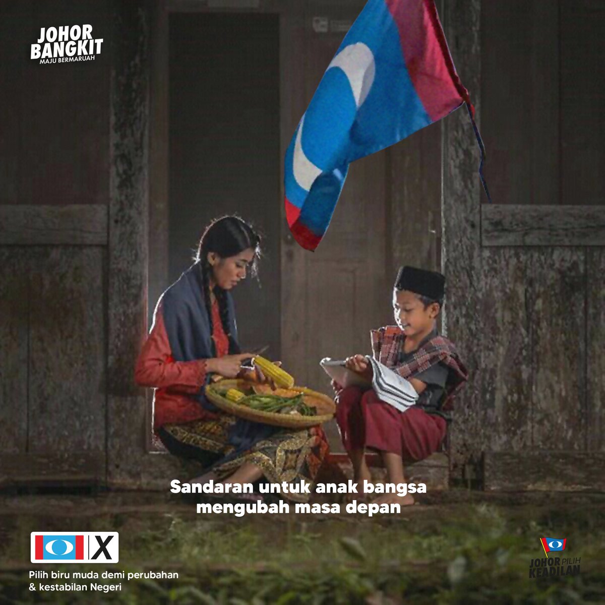 HasyirHashim's tweet photo. Keadilan adalah sandaran untuk anak bangsa mengubah masa depan, bukan sandaran mana-mana parti politik.
#JohorBangkit https://t.co/FdBmUM32te