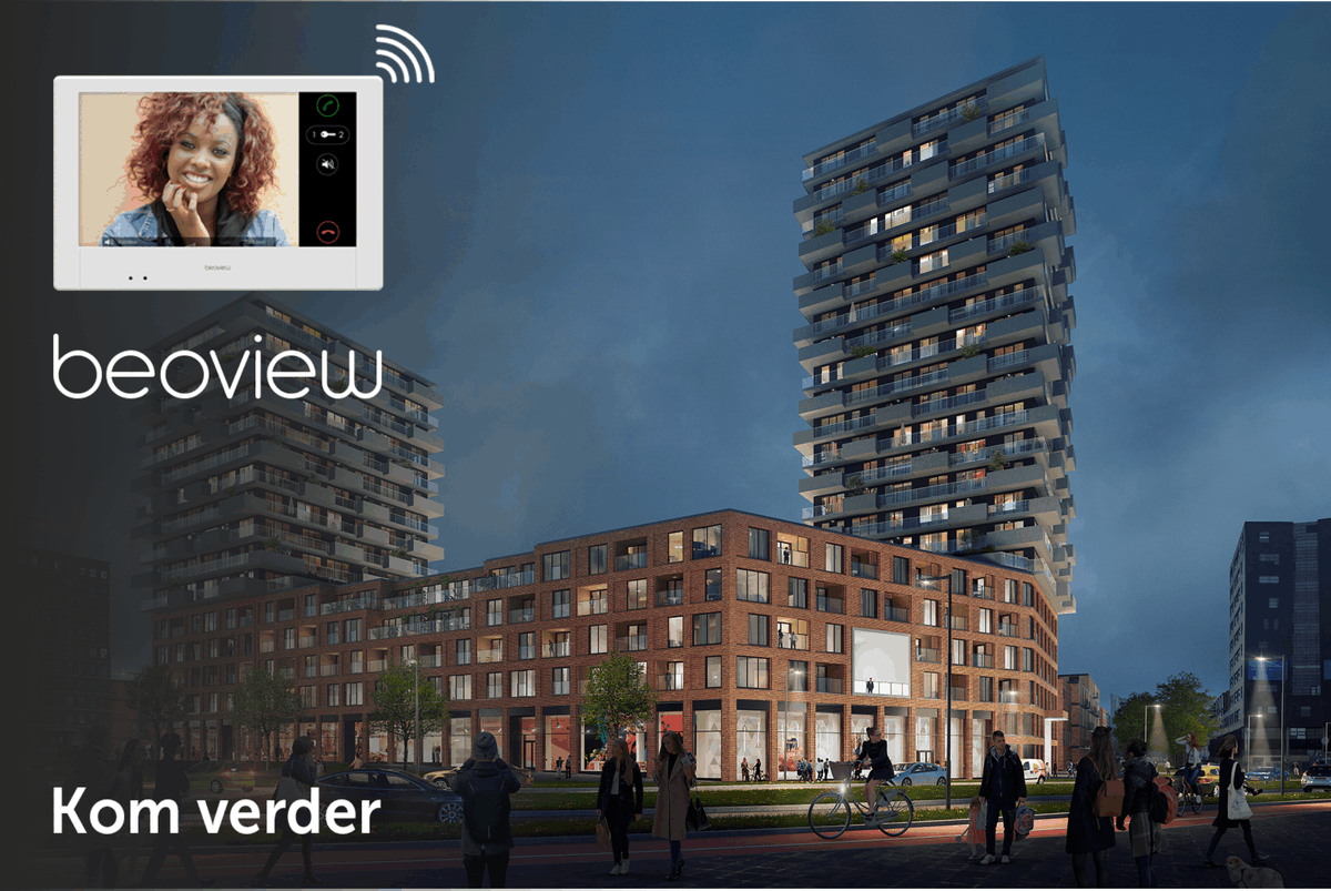 295 app. IMAGINE. Met Imagine krijgt Laan op Zuid een prachtige entree. 2 torens verbonden door een laagbouwdeel. Een icoon ontstaat! #BEOVIEW iPlusBUS #deurvideo systemen + call forwarding naar smartphone. Lees hieronder het verhaal → lnkd.in/eAWHG6ZZ
#deurvideo #Beoview