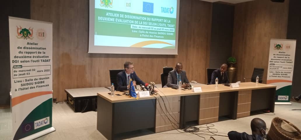 Le Chef de coopération de la <a href="/dueniger/">UE au Niger</a>, Geza STRAMMER, a participé à l’atelier de dissémination du rapport de la 2e évaluation de la #DGI selon la méthodologie #TADAT, conduite avec l’appui de l’#UE dans le cadre de l’amélioration de la gouvernance des administrations fiscales.