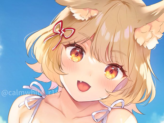 メロンブックス様の画集「けもみみ じぇねれ～しょん!」にてイラスト1枚描かせていただきました🐶
3月3日発売です!よろしくお願いいたします✨

特設サイト🐈:https://t.co/I8zdFDKgZB
通販🍈:https://t.co/EldozqtlMT 