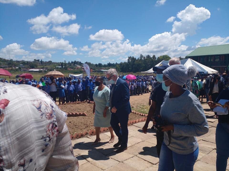A wonderful day at Leqele Primary School #lesotho.  The launch of their new Kitchen, completed by #AIT and our charity partners <a href="/riseint_org/">rise international</a>. With thanks to the support of the Quinn Family Foundation, UN World Food Programme and others. #togetherwecan #workingtochangethefuture