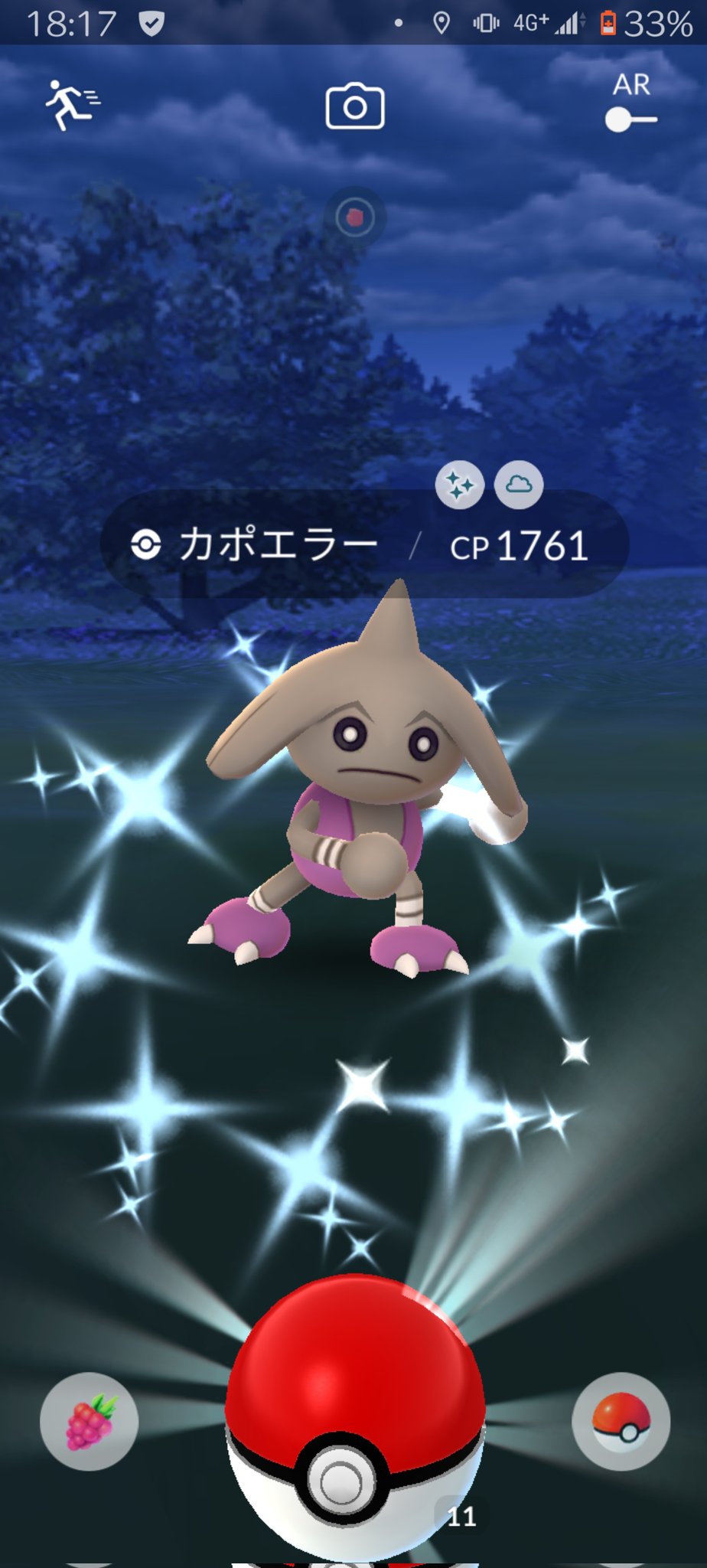 Michael え レイドアワー追いかけてたら意外なものが光った カポエラー ポケモンgo アローラシーズン T Co 71ejwqjbcu Twitter