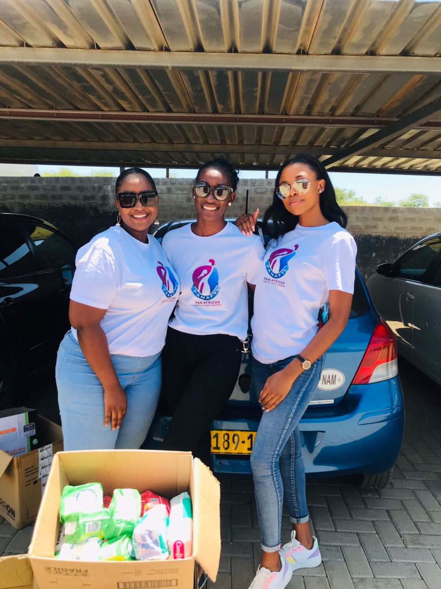 PanafylO's tweet photo. PANAFYL Namibia Supporting the girl child at Fidel Castrol Primary school💪.....lets support her and keep her in school💫
#Girlempowerment
#girlpower
#Gogirl
#Motivation
#Panafyl https://t.co/94Lb0tfmsr