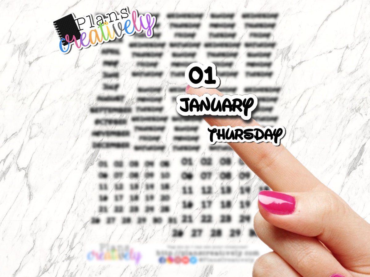 CreativelyPlans's tweet photo. Excited to share the latest addition to my #etsy shop: Printable Planner Date &amp; Day of the Week Stickers - Perfect for Re-Dating Changing Outdated Planners! Planner Date Stickers https://t.co/q8zBrsxd3y #etsyshop #plannerbabe #happyplanneraddict #happyplanner #planners https://t.co/eOyw35kagR