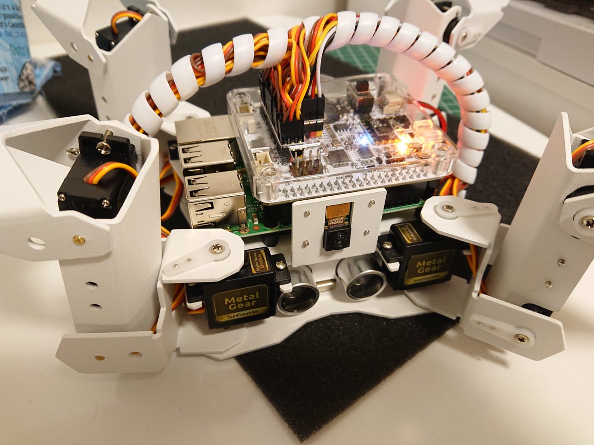 murasametech's tweet image. マルチプロセスでPINTさんのTensorFlow Lite Bin を使ってて移動しながら推論できるようになりました😂

#RaspberryPi1